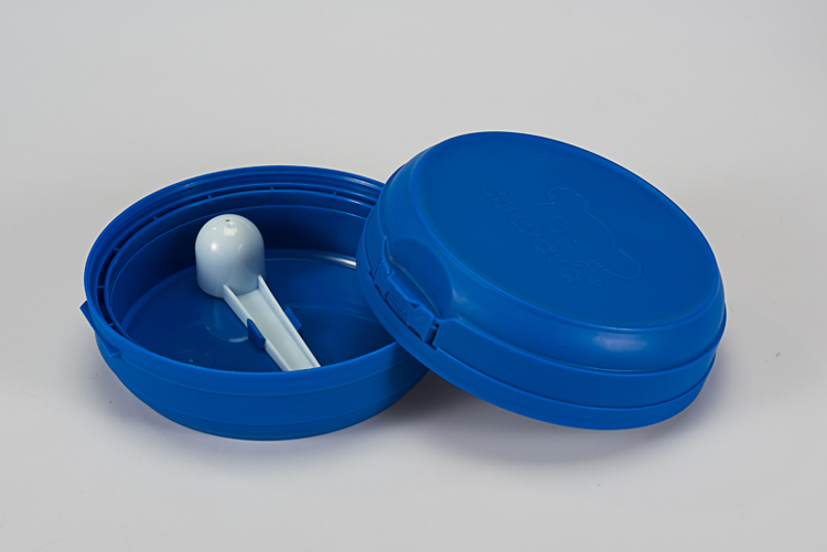 PP material Plastic milk powder lid with scoop PP material Plastic milk powder lid with scoop