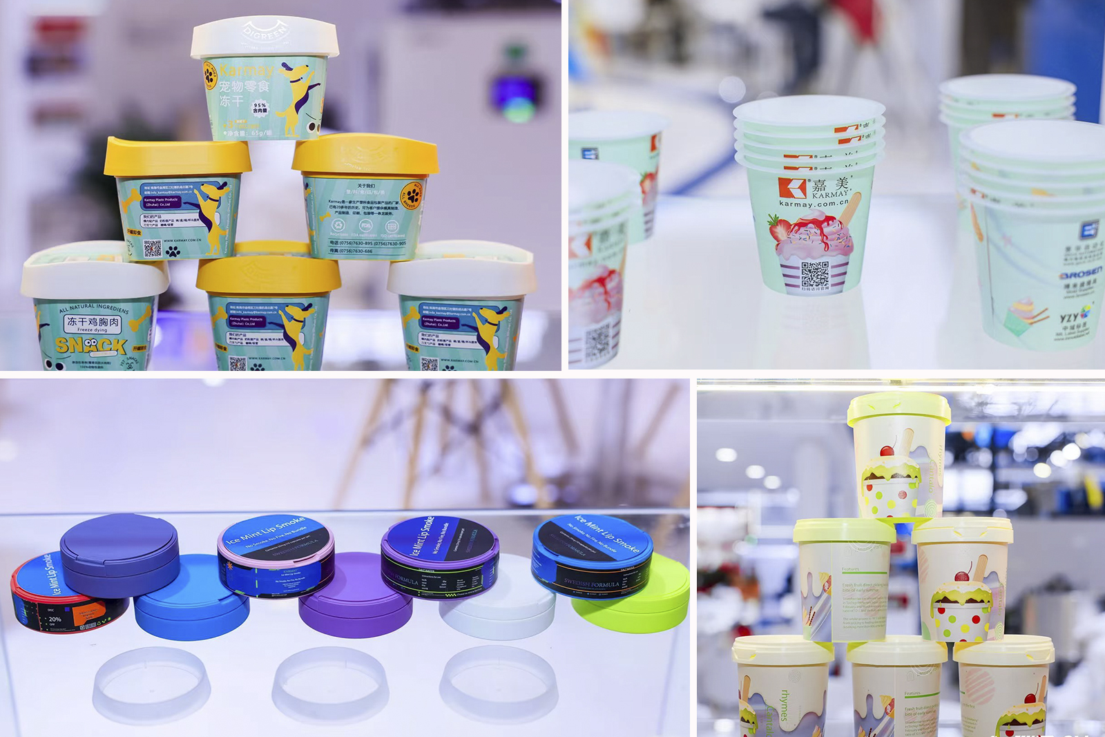 Karmay IML containers for Food