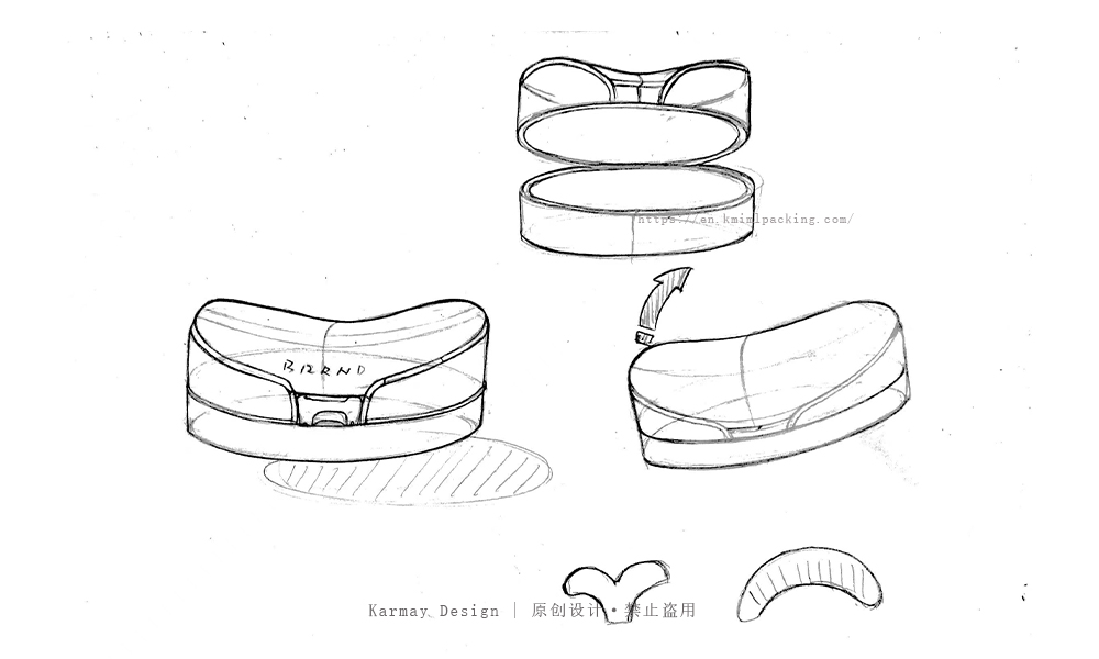 Karmay生产的各类模内贴食品包装容器，包括酸奶杯和冰淇淋容器