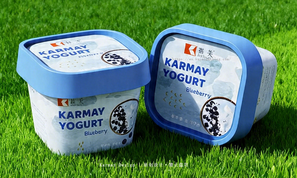 Custom IML in-mold labeling plastic cups, World Cup pattern design, high durability food packaging from reliable iml plastic container manufacturers.