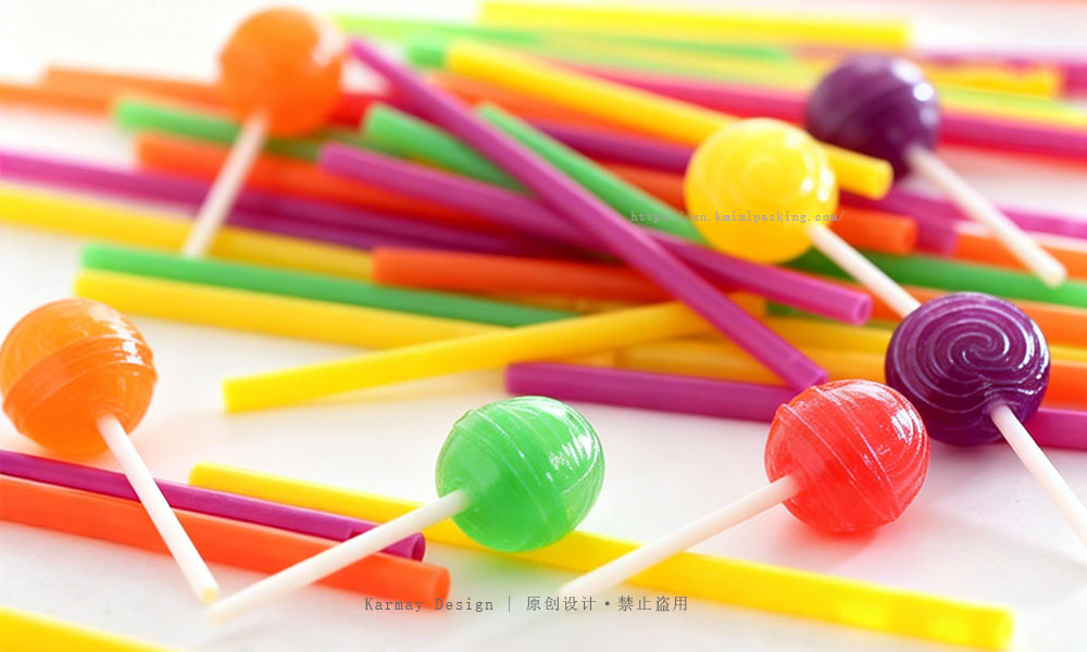 Double notch plastic lollipop sticks, high load-bearing for heavy premium candies Image 4