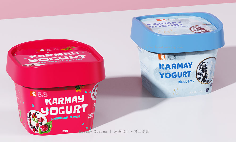 食品级PP模内贴食品杯，符合FDA出口标准，七夕节日食品包装定制解决方案